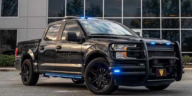 The Steeda Special Service F-150 is a high performance police pickup.