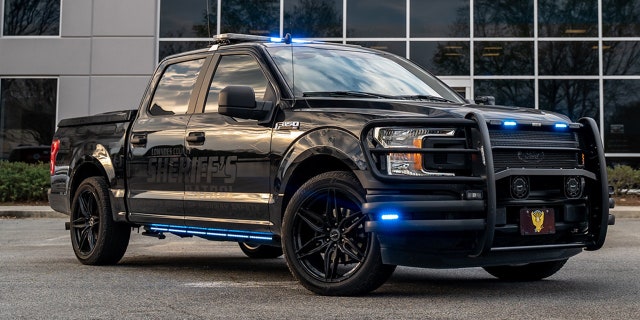 The Steeda Special Service F-150 is a high performance police pickup.
