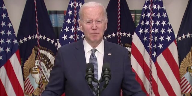 Biden spoke about the recent collapse of two major U.S. banks.