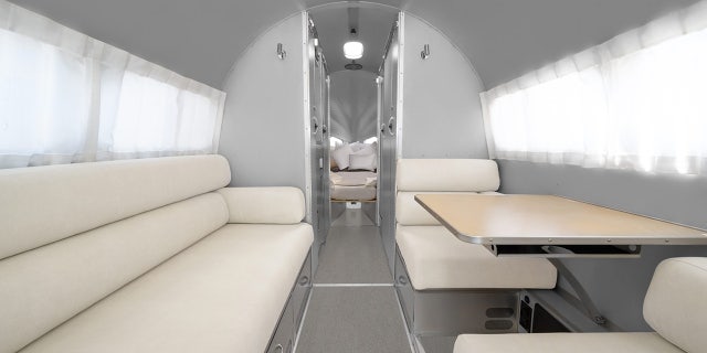 The batteries allow for the use of air conditioning off the grid.