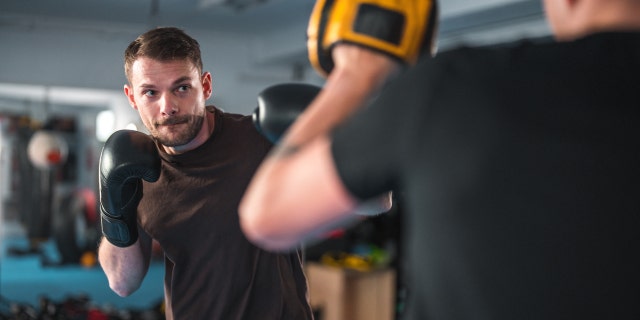 Compound exercises, such as boxing, have been the most effective at alleviating the Parkinson's symptoms for one man (not pictured). 