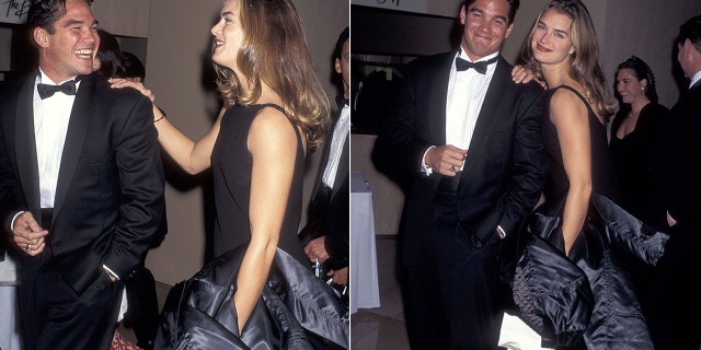 Brooke Shields reportedly said she ran "butt naked" from the room after having sex with her then-boyfriend, Dean Cain.