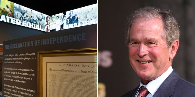 The George W. Bush Presidential Center opened a new exhibit, Freedom Matters, to honor American freedom by displaying historic artifacts for the public to see. 