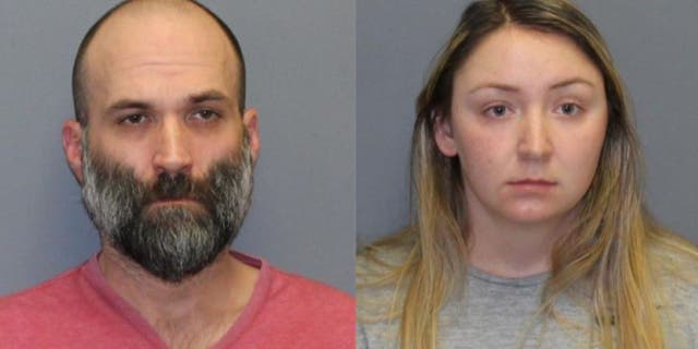41-year-old Matthew Geyer (R) 23-year-old Emily Walker