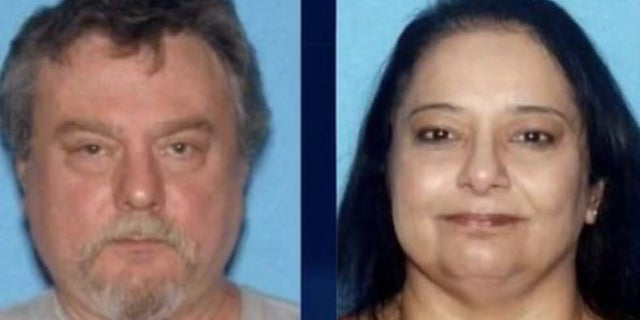 The burned remains of Abu Anand Hobson, 53, were found last week. Her husband, Gregory Grant Hobson, 61, has been charged in her death, police said.