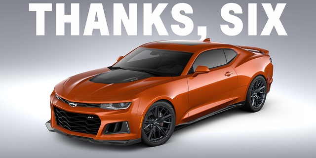 Chevrolet is discontinuing the sixth generation Camaro in January 2024.