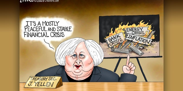 Political cartoon