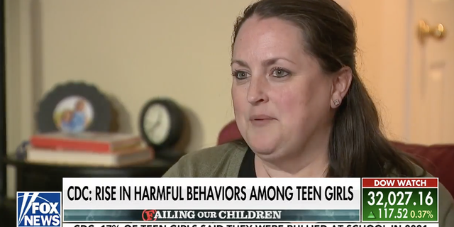 Caroline Zuba's mother said that learning her daughter was cutting herself is a day she will never forget.