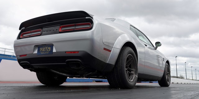 The Demon 170's rear tires are 11 inches wide.