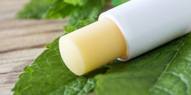 The menthol and peppermint quality in the lip balm gives off "this kind of tingling, cooling effect, which is just a sensation you get when you put it on the skin," Patrick Harkins, M.D. told Fox News Digital.