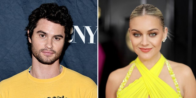 Kelsea Ballerini, right, clapped back at assumptions she and "Outer Banks" star Chase Stokes were in a PR relationship.