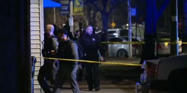 Officer Andres Vasquez-Lasso, 32, was shot and killed as he chased an armed suspect who suddenly turned and fired "at close range" Wednesday afternoon in Gage Park, FOX 32 Chicago reports. 