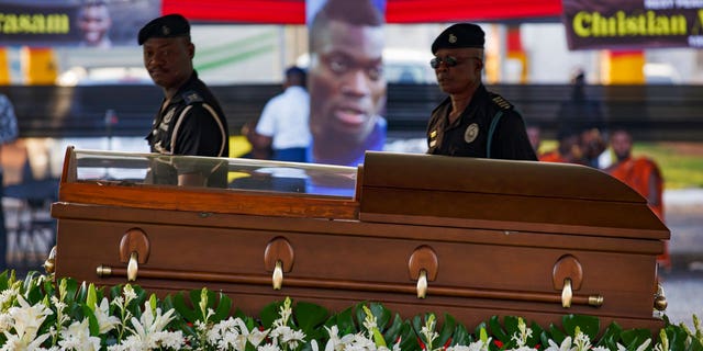 Ghana's president and several other government officials attended the funeral of soccer star Christian Atsu on Friday. Atsu died last month in a massive earthquake that left parts of Turkey and Syria in ruin.