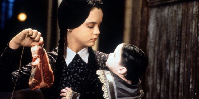 Christina Ricci has said her home life as a child was "chaotic" and that she preferred to be on set where she felt "valued."
