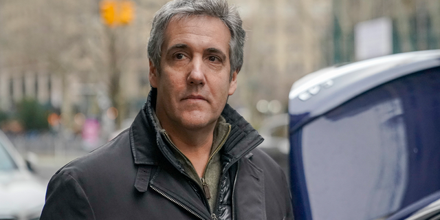 Bragg alleged that former Trump attorney, Michael Cohen, above, orchestrated the hush-money payments on Trump's behalf.