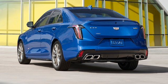 The CT4-V has a 325 hp engine.