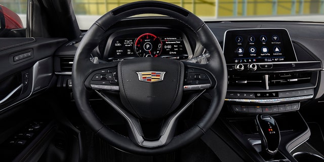 Super Cruise technology uses an indicator light on the steering wheel to notify the driver when it has been activated.
