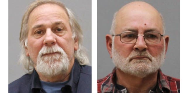 Glen Locke (left) and David Botticello have been charged with manslaughter after an employee of Botticello's company died on the job.