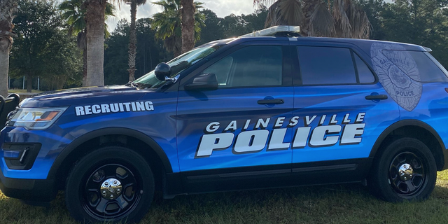 Vehicle for the Gainesville Police Department in Florida.
