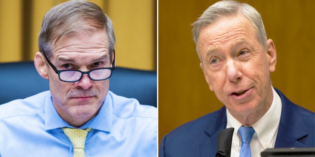A House Weaponization Committee hearing went off the rails Thursday as Democrat Rep. Stephen Lynch, D-Mass., shouted at Chairman Jim Jordan, R-Ohio, over his party's ability to "cross-examine" testimony provided by prominent Republicans.