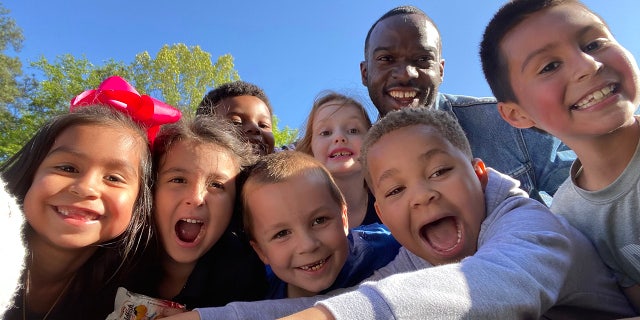 Brian Macon, the after-school program director at Kids ‘R’ Kids in Mableton, Georgia, has gone viral after sharing a video of him jamming to the ABCs hit the internet.