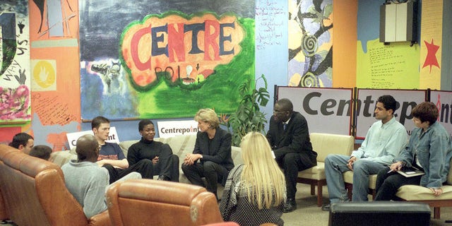 Princess Diana became a patron of the Centrepoint homeless charity in 1992.