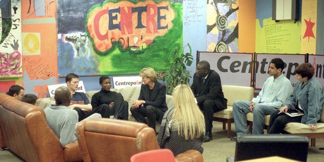 Princess Diana became a patron of the Centrepoint homeless charity in 1992.