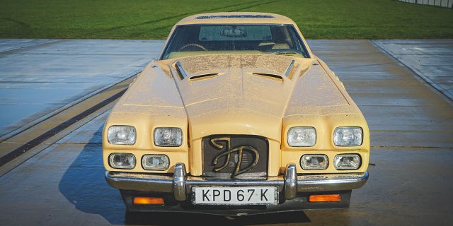 John Dodd put his initials on the grille.