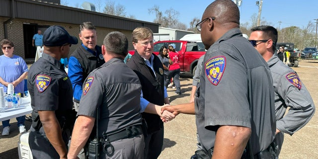 According to a person who was on the scene as part of the state’s official response organized by Gov. Tate Reeves and the Mississippi Emergency Management Agency, Presley "was not invited to the survey by the official organizers."