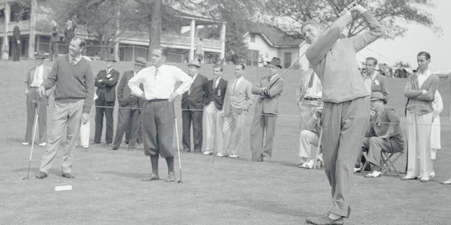 Golfer Horton Smith