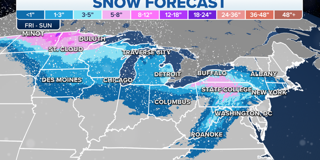 As Snow Hits The Plains And Great Lakes, West Will See More Rain | Fox News