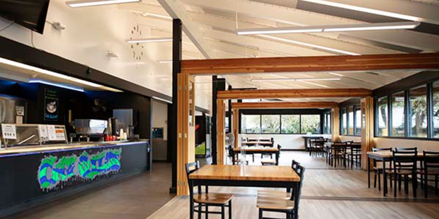 Inside view of Echo Glen Children's Center in Washington.