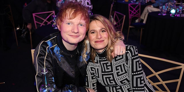 Ed Sheeran with wife Cherry Seaborn