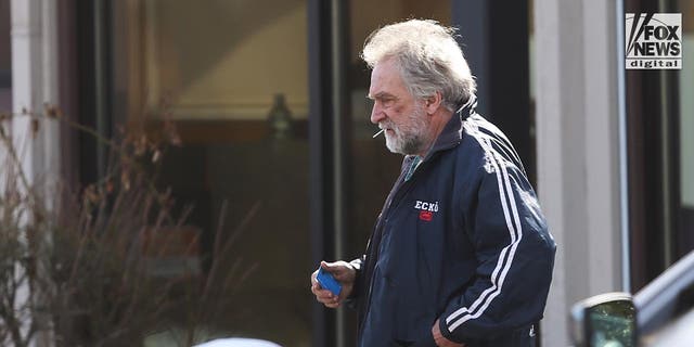 Eddie Tubbs runs errands on March 2, 2023. Tubbs is the father of Hannah Tubbs, who began identifying as female after being arrested last year in connection with a 2014 child molestation case in Los Angeles County.