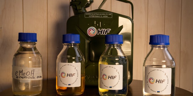 Synthetic Highly Innovative Fuels can be made to replace e-methanol, crude gasoline, heavy gasoline, or light gasoline.