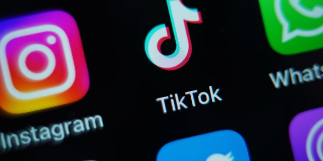 The app for TikTok on a phone screen. Cabinet Office minister Oliver Dowden, has confirmed TikTok will be banned on Government devices following a review. Picture date: Thursday March 16, 2023. 