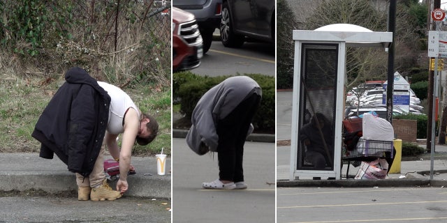 Drug addiction and homelessness on display in Everett, Washington