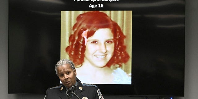 Pamela Lynn Conyers was found strangled to death in a wooded area after she didn't return home from an errand.