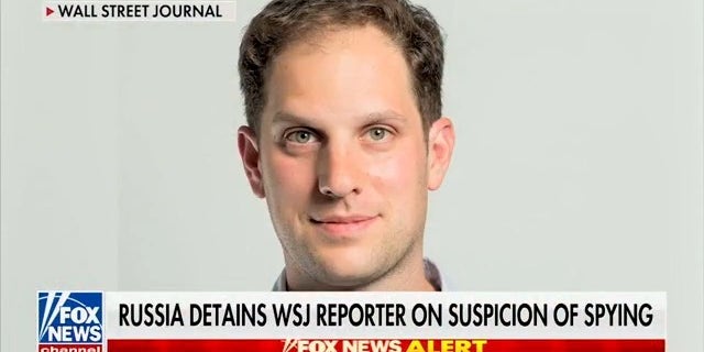 Wall Street Journal reporter Evan Gershkovich, who was detained by Russia’s Federal Security Service.