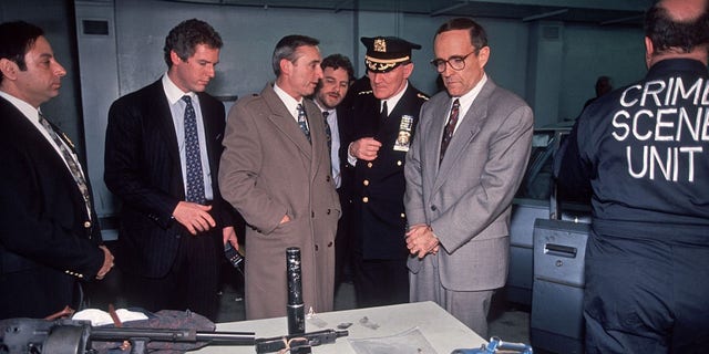 Mayor Giuliani and Police Commissioner Bratton
