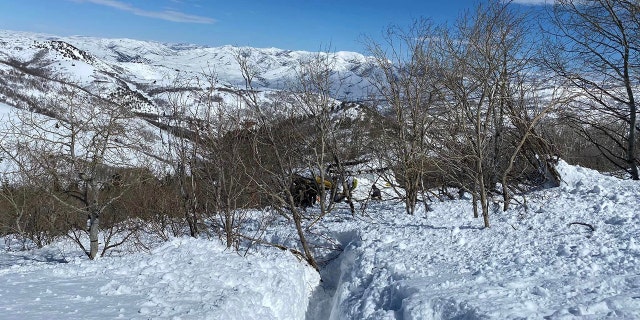 One individual was buried under the snowcat and had to be extricated using it "Jaws of life" And electric saws, according to rescuers.
