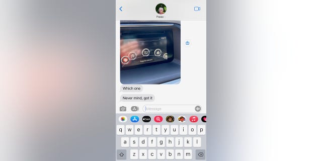 car radio grandpa funny text