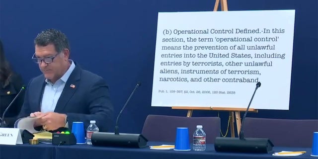 March 15, 2023: Rep. Mark Green questions Border Patrol Chief Raul Ortiz.