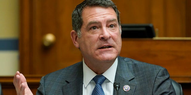 Representative Mark Green, a Republican from Tennessee, speaks during a Select Subcommittee On Coronavirus Crisis hearing in Washington, D.C., on Wednesday, May 19, 2021.