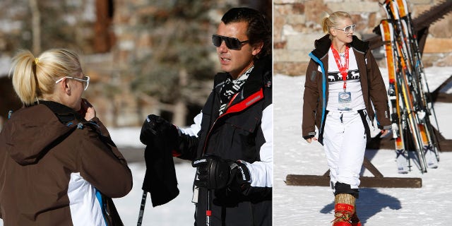 Gwen Stefani and Gavin Rossdale spent time at Deer Valley in 2008.