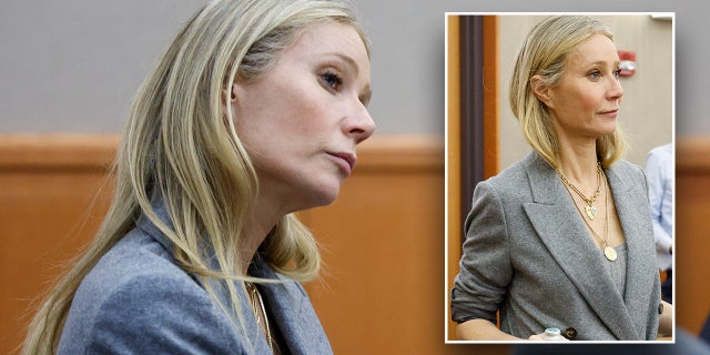 Gwyneth Paltrow arrives for third day of ski collision trial in Park City, Utah.