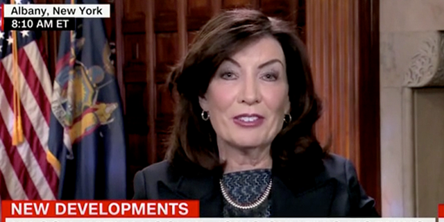 Gov. Kathy Hochul, D-N.Y., warned Walgreens and other pharmacy chains to keep providing New York with abortion pills or there will be "consequences."