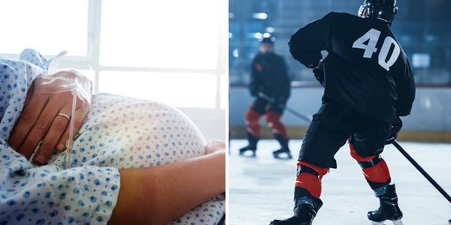 The woman on social media said of her husband, "He will 100% not miss the birth for anything short of the Lord coming to get him before she’s here."