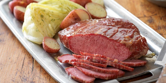 Add a little spin to the traditional Irish dish with this homestyle corned beef and filled cabbage recipe.