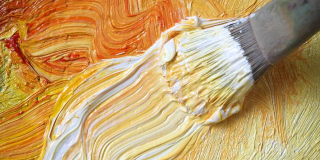 The color orange is made from red and yellow. The secondary hue can be mixed with white to create a tint (a paler color) or mixed with black to create a shade (a darker color) or mixed with gray to create a tone (a midway color). There are countless hues, tints, shades and tones of orange.